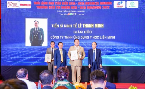 Tiến sĩ Kinh tế Lê Thanh Minh lọt Top 20 Nhà lãnh đạo tiêu biểu Asia 2022