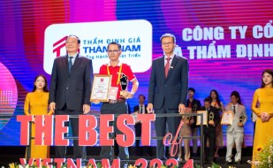 Thẩm định giá Thành Nam – Vinh dự đón nhận Giải thưởng Top 10 Thương Hiệu Tốt Nhất Việt Nam 2024